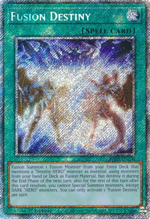 Fusion Destiny (Platinum Secret Rare)