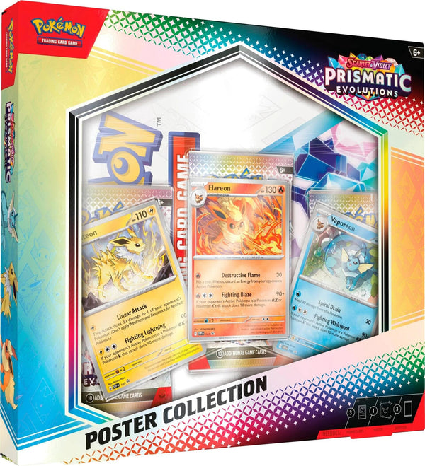 Scarlet & Violet: Prismatic Evolutions - Poster Collection - Pokémon