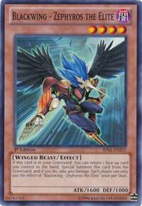 Blackwing - Zephyros the Elite (BP01-EN215) [Common] - Yu-Gi-Oh!