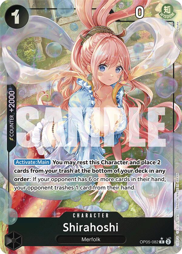 Shirahoshi (OP05-082) (Alternate Art) [Premium Booster -The Best-] - Bandai