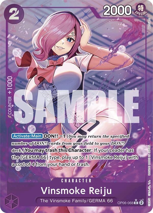 Vinsmoke Reiju (OP06-068) (Full Art) [Premium Booster -The Best-] - Bandai