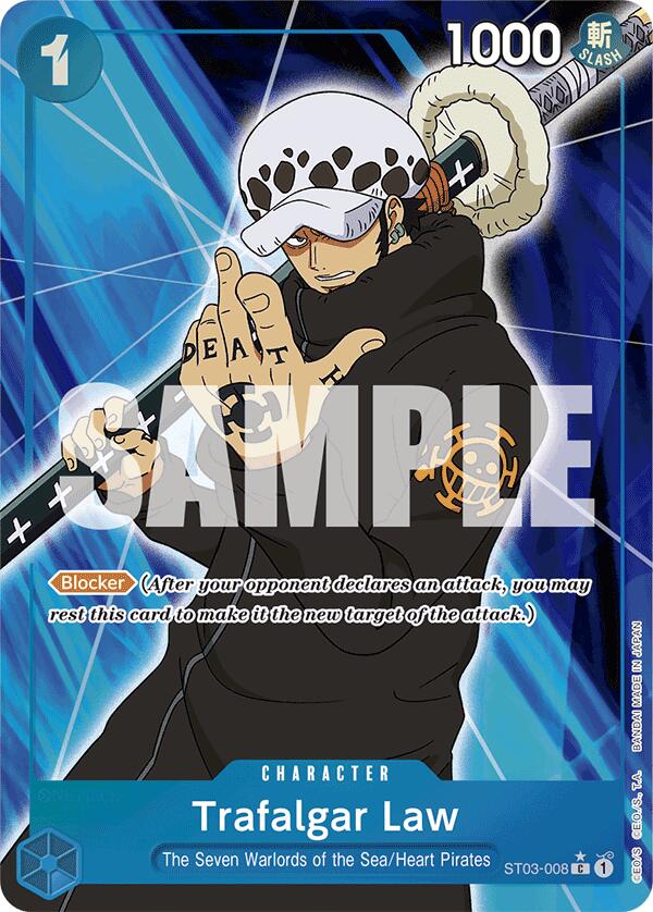 Trafalgar Law (ST03-008) (Full Art) [Premium Booster -The Best-] - Bandai