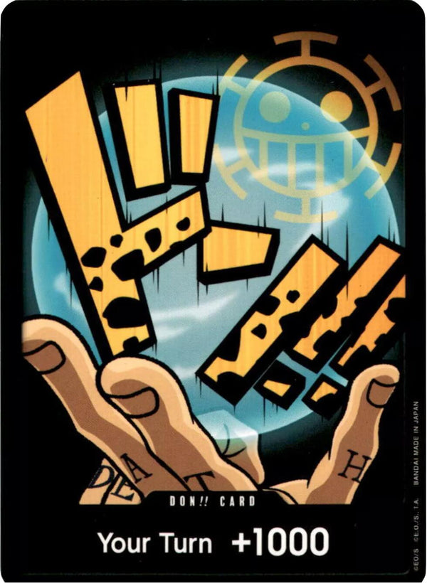DON!! Card (Trafalgar Law) [Premium Booster -The Best-] - Bandai