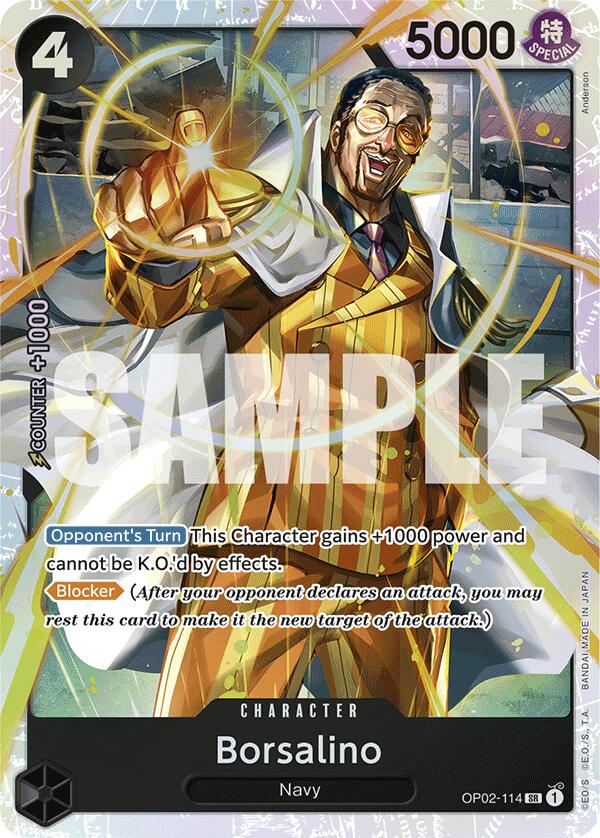 Borsalino (Reprint) [Premium Booster -The Best-] - Bandai