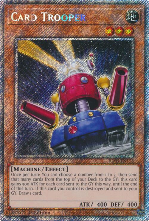 Card Trooper (Platinum Secret Rare)