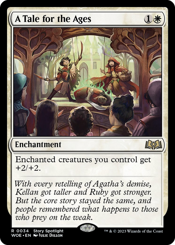 A Tale for the Ages [Wilds of Eldraine] - Magic: The Gathering