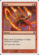 Blaze [Ninth Edition] - Magic: The Gathering