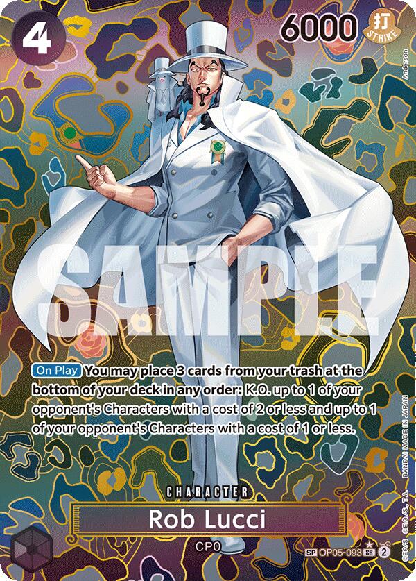 Rob Lucci (SP) [Emperors in the New World] - Bandai