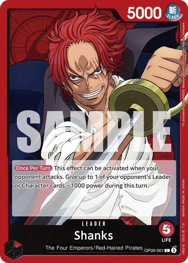 Shanks [Emperors in the New World] - Bandai