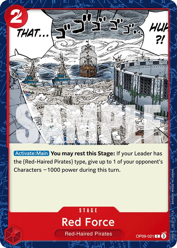 Red Force [Emperors in the New World] - Bandai
