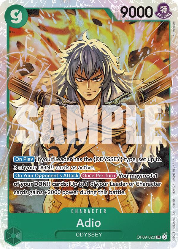 Adio [Emperors in the New World] - Bandai