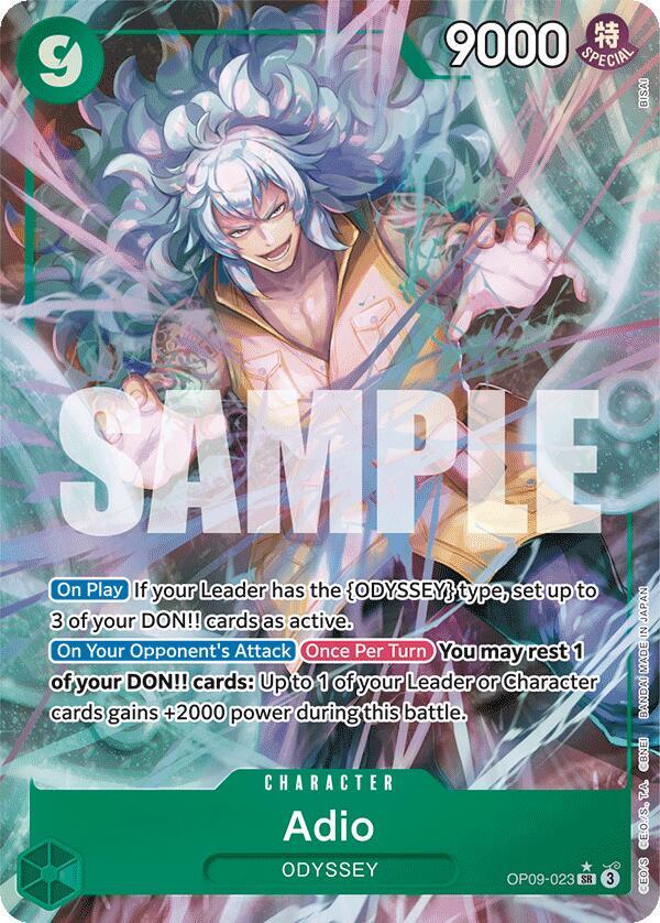 Adio (Parallel) - One Piece Card Game