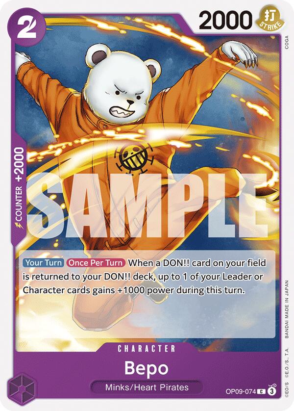 Bepo [Emperors in the New World] - Bandai
