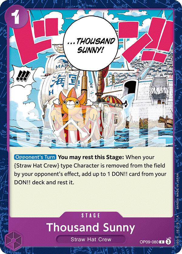Thousand Sunny [Emperors in the New World] - Bandai