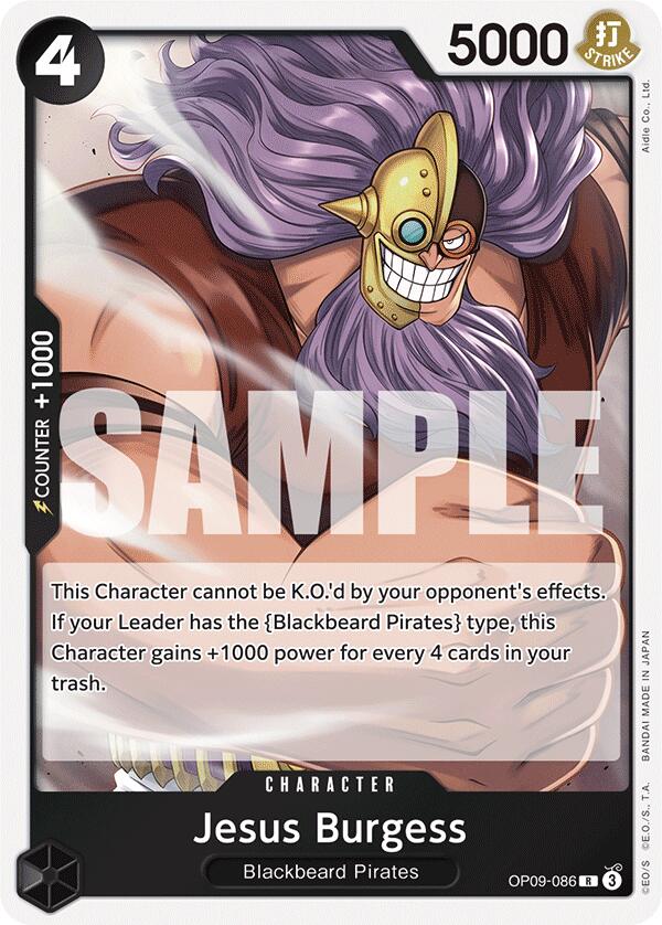 Jesus Burgess [Emperors in the New World] - Bandai