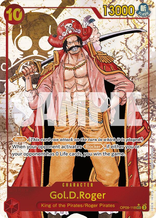 Gol.D.Roger (Alternate Art) [Emperors in the New World] - Bandai