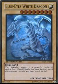 Blue-Eyes White Dragon (GLD5-EN001) [Ghost/Gold Rare] - Yu-Gi-Oh!