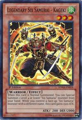 Legendary Six Samurai - Kageki (SDWA-EN018) [Super Rare] - Yu-Gi-Oh!