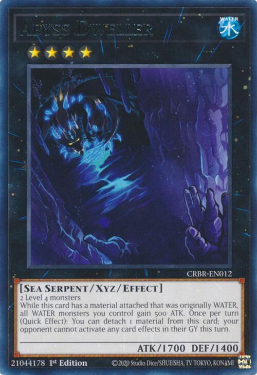 Abyss Dweller (CRBR-EN012) [Rare] - Yu-Gi-Oh!