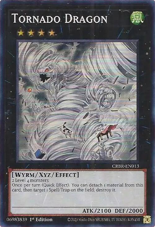 Tornado Dragon (SR) [CRBR-EN013] Super Rare - Yu-Gi-Oh!