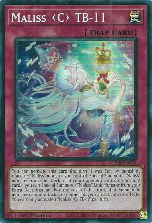 Maliss C TB-11 [CRBR-EN024] Super Rare - Yu-Gi-Oh!