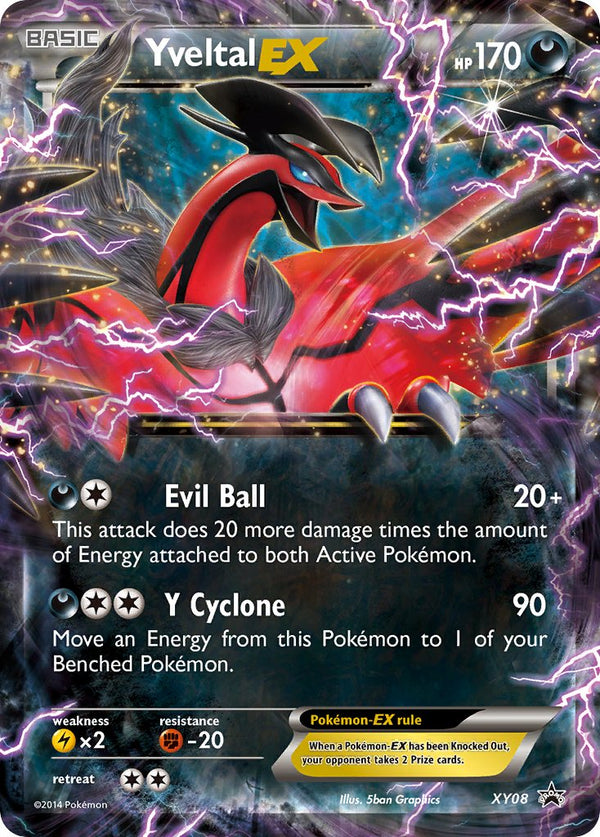 Yveltal EX (XY08) [XY: Black Star Promos] - Pokémon