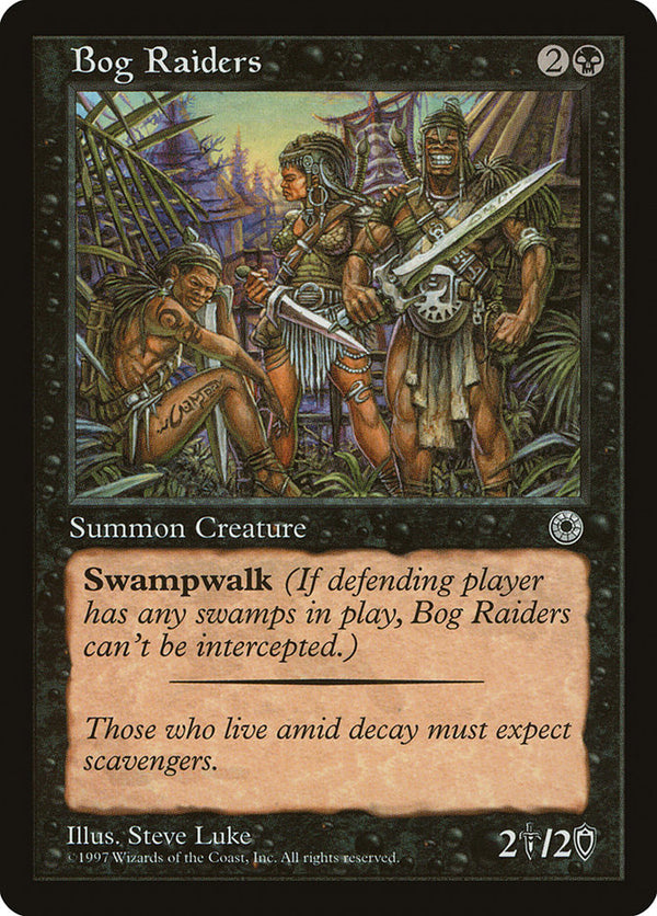 Bog Raiders [Portal] - Magic: The Gathering