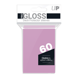 Ultra PRO: Small 60ct Sleeves - PRO-Gloss (Pink) - Ultra PRO