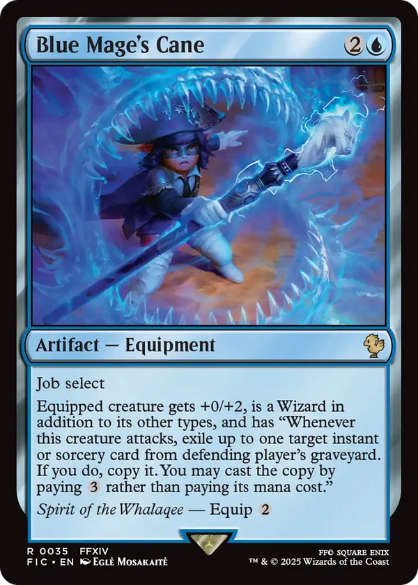 Blue Mage's Cane [FINAL FANTASY Commander] - Magic: The Gathering