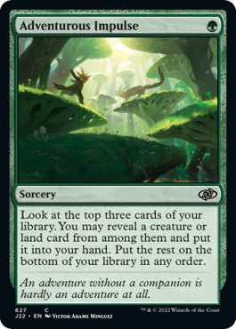 Adventurous Impulse [Jumpstart 2022] - Magic: The Gathering