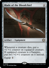 Blade of the Bloodchief [The Lost Caverns of Ixalan Commander] - Magic: The Gathering