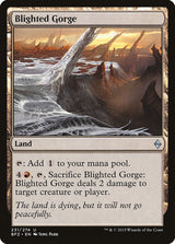 Blighted Gorge [Battle for Zendikar] - Magic: The Gathering
