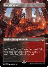 Blood Crypt (Borderless) [Ravnica Remastered] - Magic: The Gathering