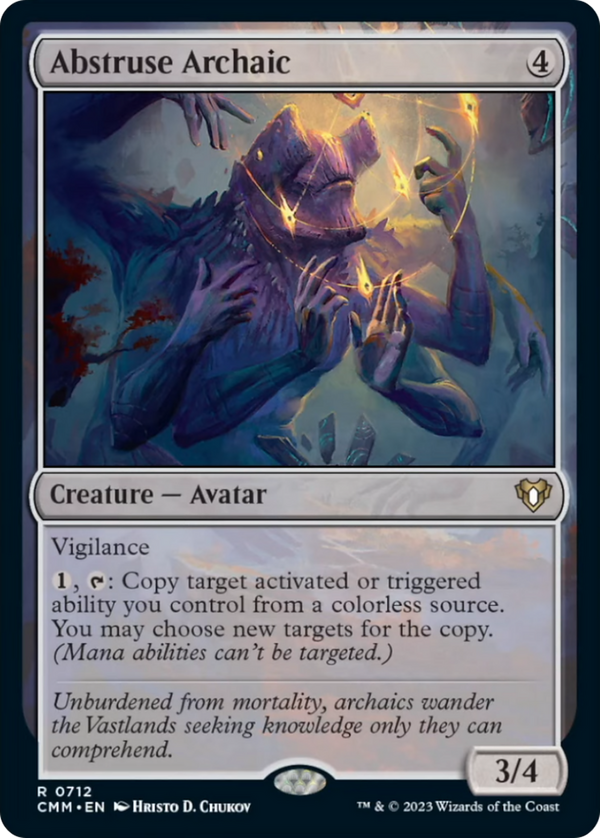 Abstruse Archaic [Commander Masters] - Magic: The Gathering