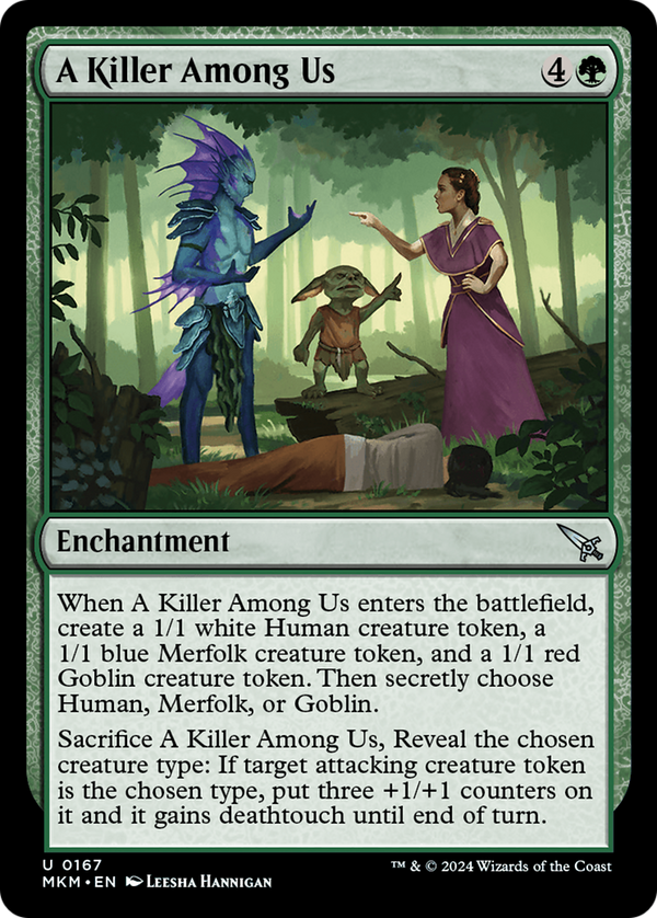 A Killer Among Us [Murders at Karlov Manor] - Magic: The Gathering
