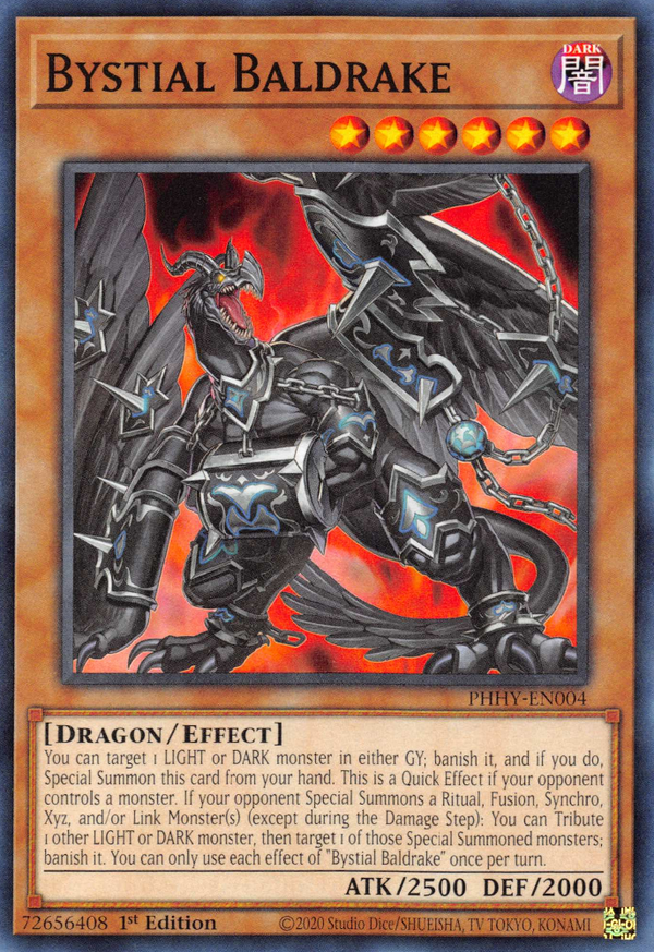 Bystial Baldrake [PHHY-EN004] Common - Yu-Gi-Oh!
