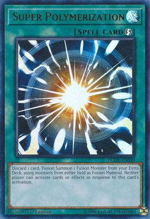 Super Polymerization [DUDE-EN040] Ultra Rare - Yu-Gi-Oh!