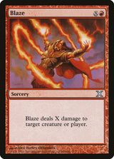 Blaze [Tenth Edition] - Magic: The Gathering