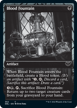 Blood Fountain [Innistrad: Double Feature] - Magic: The Gathering