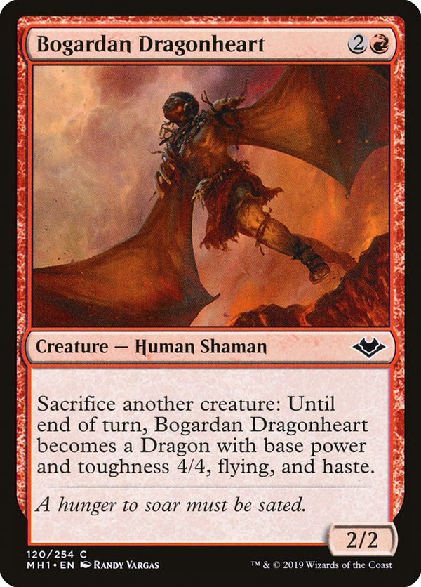 Bogardan Dragonheart [Modern Horizons] - Magic: The Gathering
