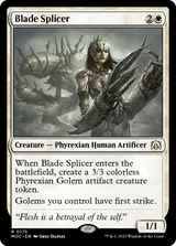 Blade Splicer [March of the Machine Commander] - Magic: The Gathering
