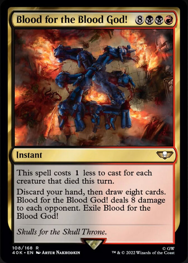 Blood for the Blood God! [Warhammer 40,000] - Magic: The Gathering