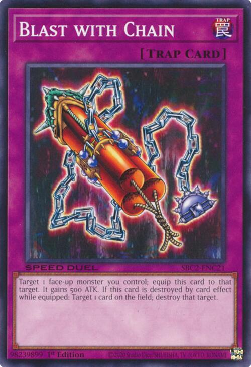 Blast with Chain (SBC2-ENC21) [Common] - Yu-Gi-Oh!