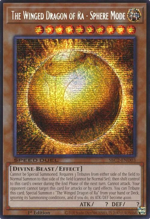 The Winged Dragon of Ra - Sphere Mode (PSR)