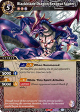 Blackblade Dragon Rexbeat Saurer (Store Tournament & Sealed Deck Pack Vol.2) (PR-057) [Launch & Event Promos] - Bandai