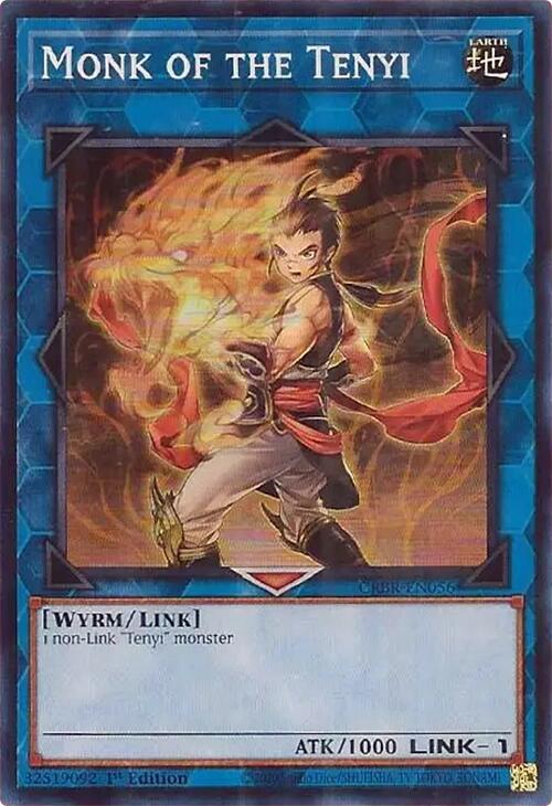 Monk of the Tenyi (SR) [CRBR-EN056] Super Rare - Yu-Gi-Oh!