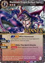 Blackblade Dragon Rexbeat Saurer (Store Tournament & Sealed Deck Pack Vol.2 -Winner-) (PR-057) [Launch & Event Promos] - Bandai