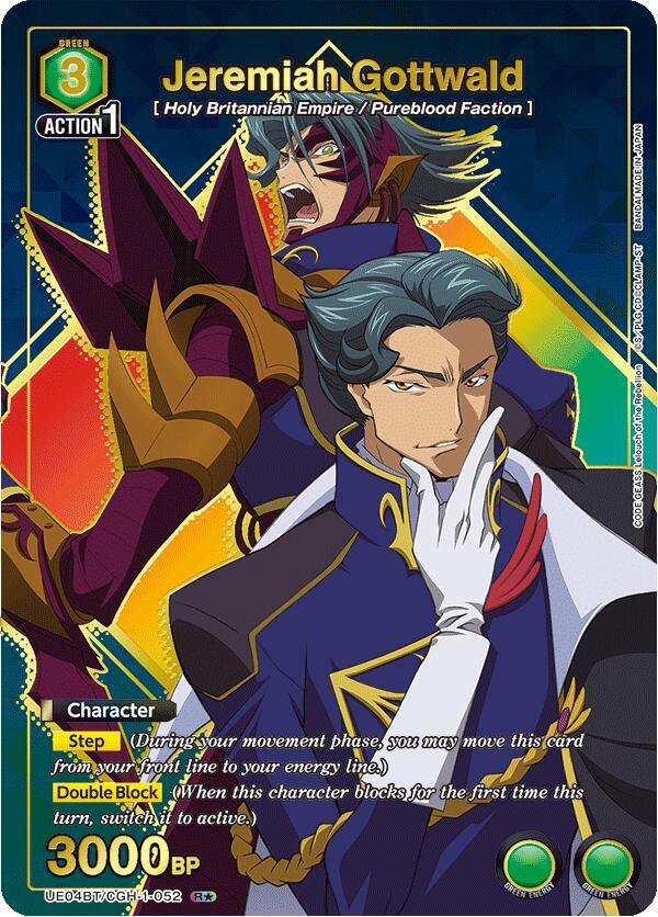 Jeremiah Gottwald (052) (R*) - Code Geass: Lelouch of the Rebellion (UE04BT)