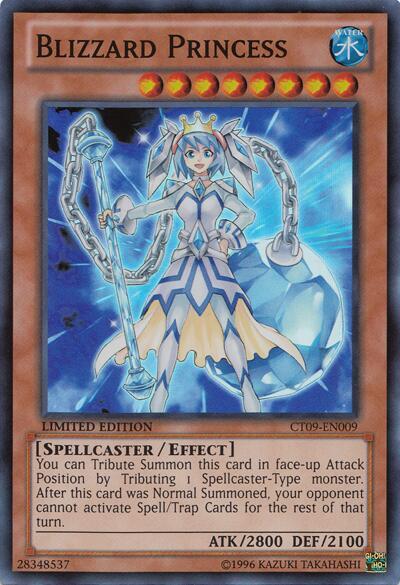 Blizzard Princess (CT09-EN009) [Super Rare] - Yu-Gi-Oh!