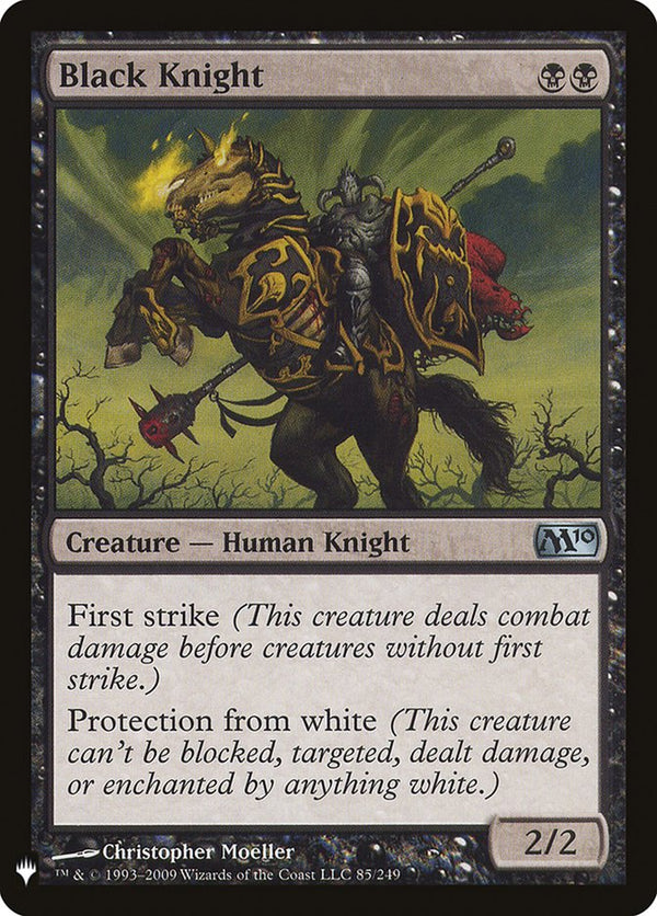 Black Knight [Mystery Booster] - Magic: The Gathering